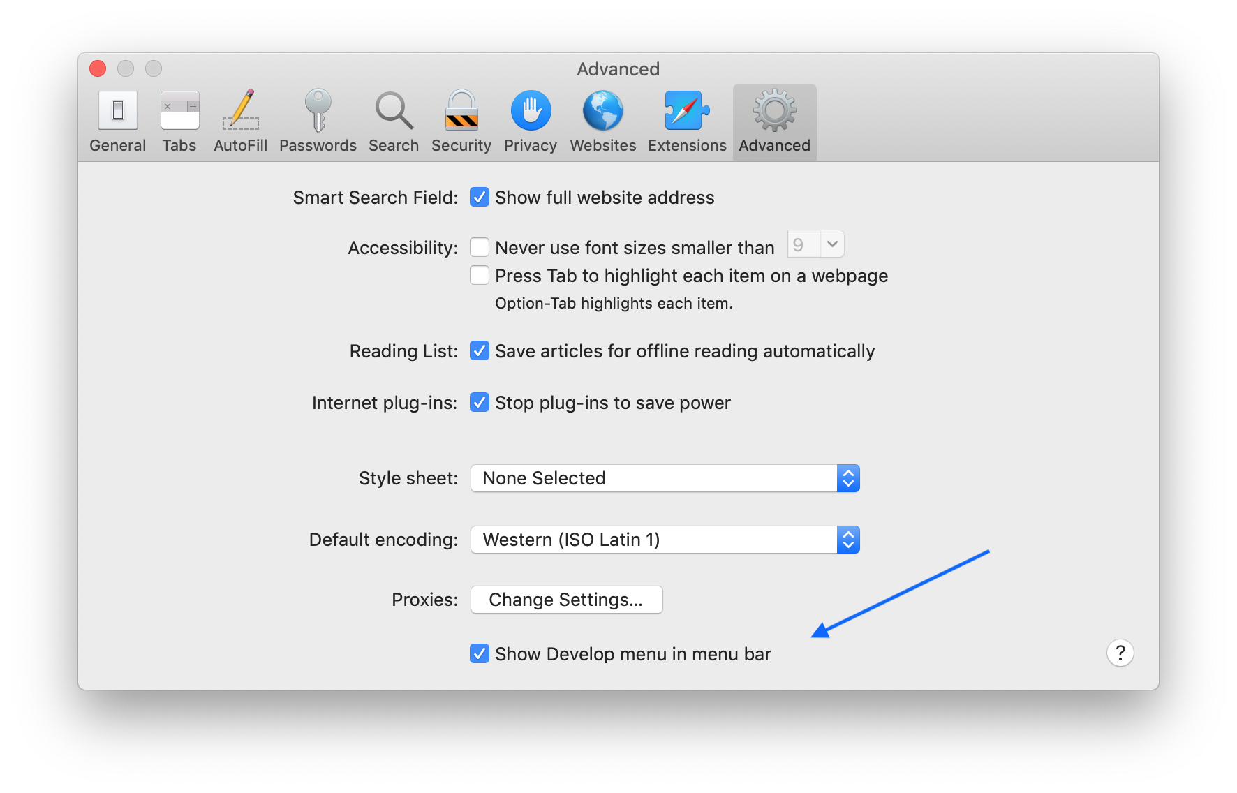 Safari Screenshot